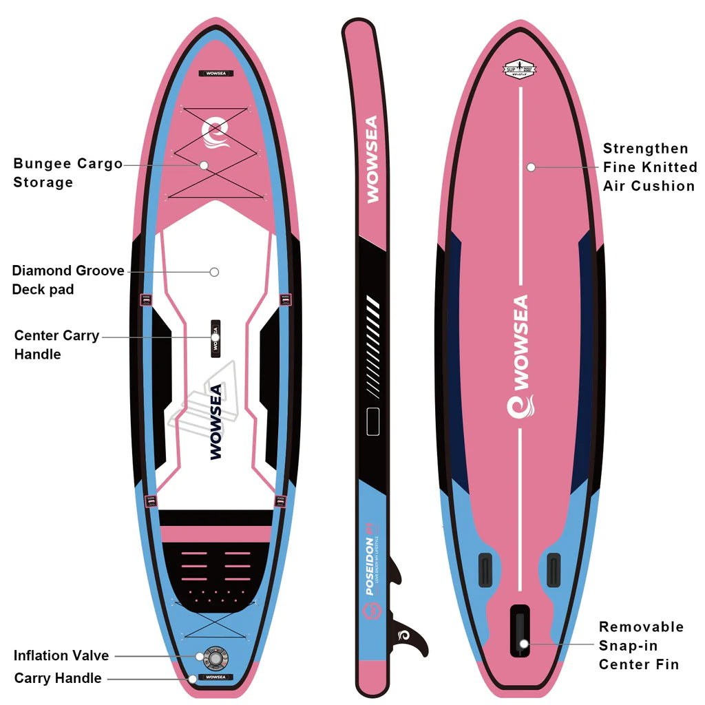 インフレータブルサップボードWOWSEA Poseidon P1 – Catamaran Japan