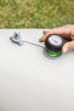 画像をギャラリービューアに読み込む, フロートの空気圧を正確に計測するためのゲージ