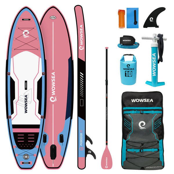 海*様 未使用パドル WOWSEA Poseidon P1 インフレータブルSu インフレータブルサップボードWOWSEA Poseidon P1 – Catamaran Japan