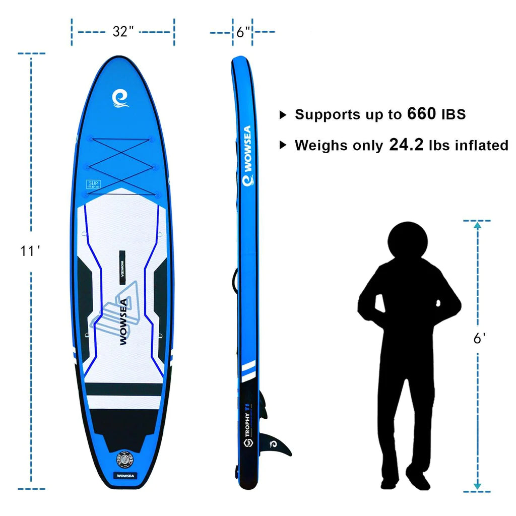 インフレータブルサップボードWOWSEA Trophy T1 – Catamaran Japan インフレータブルサップボードWOWSEA Trophy T1 – Catamaran Japan